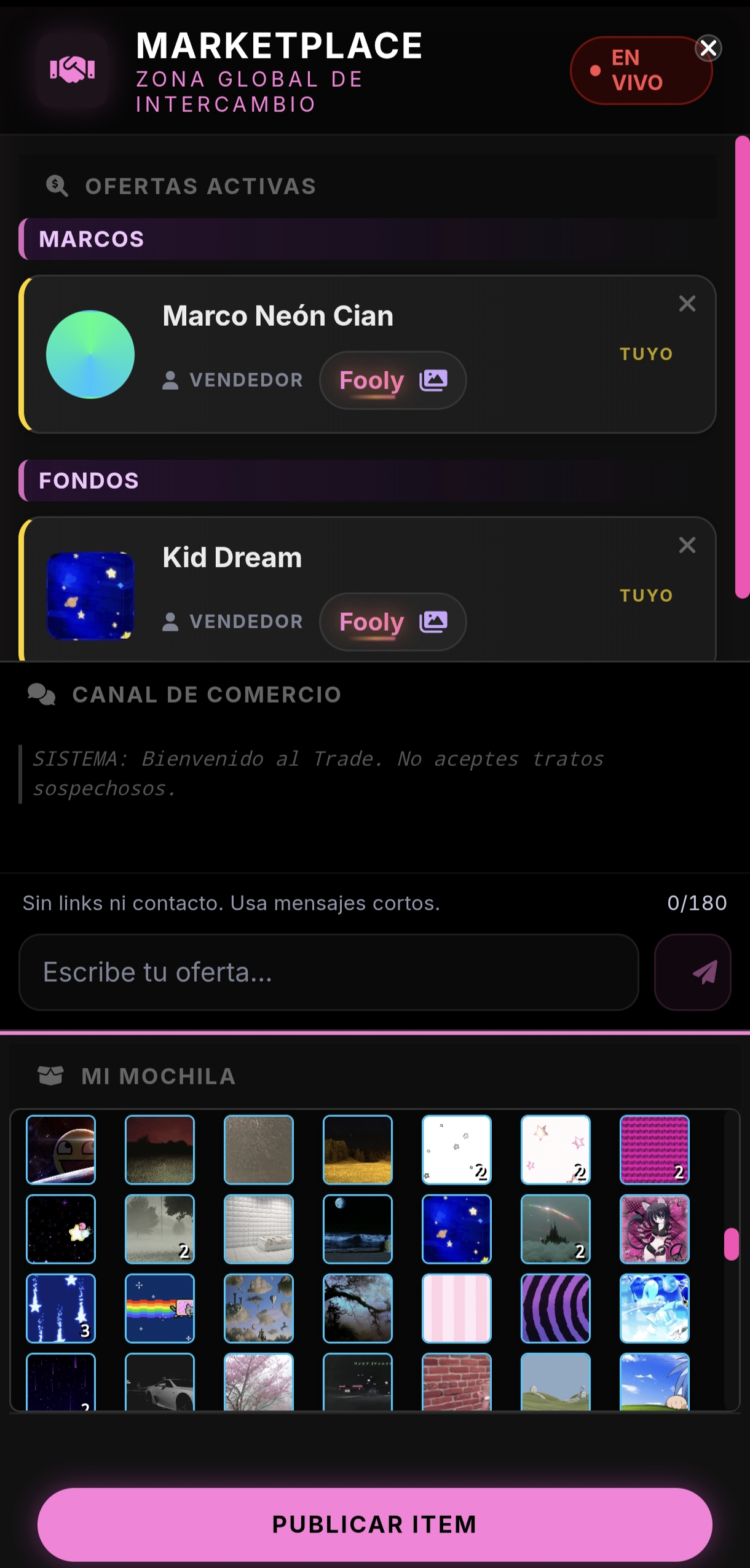 GoFishChat Marketplace